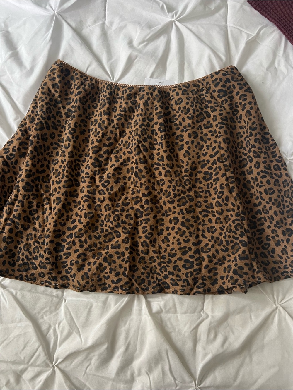 NWT American Eagle Outfitters Leopard Print Mini Skirt